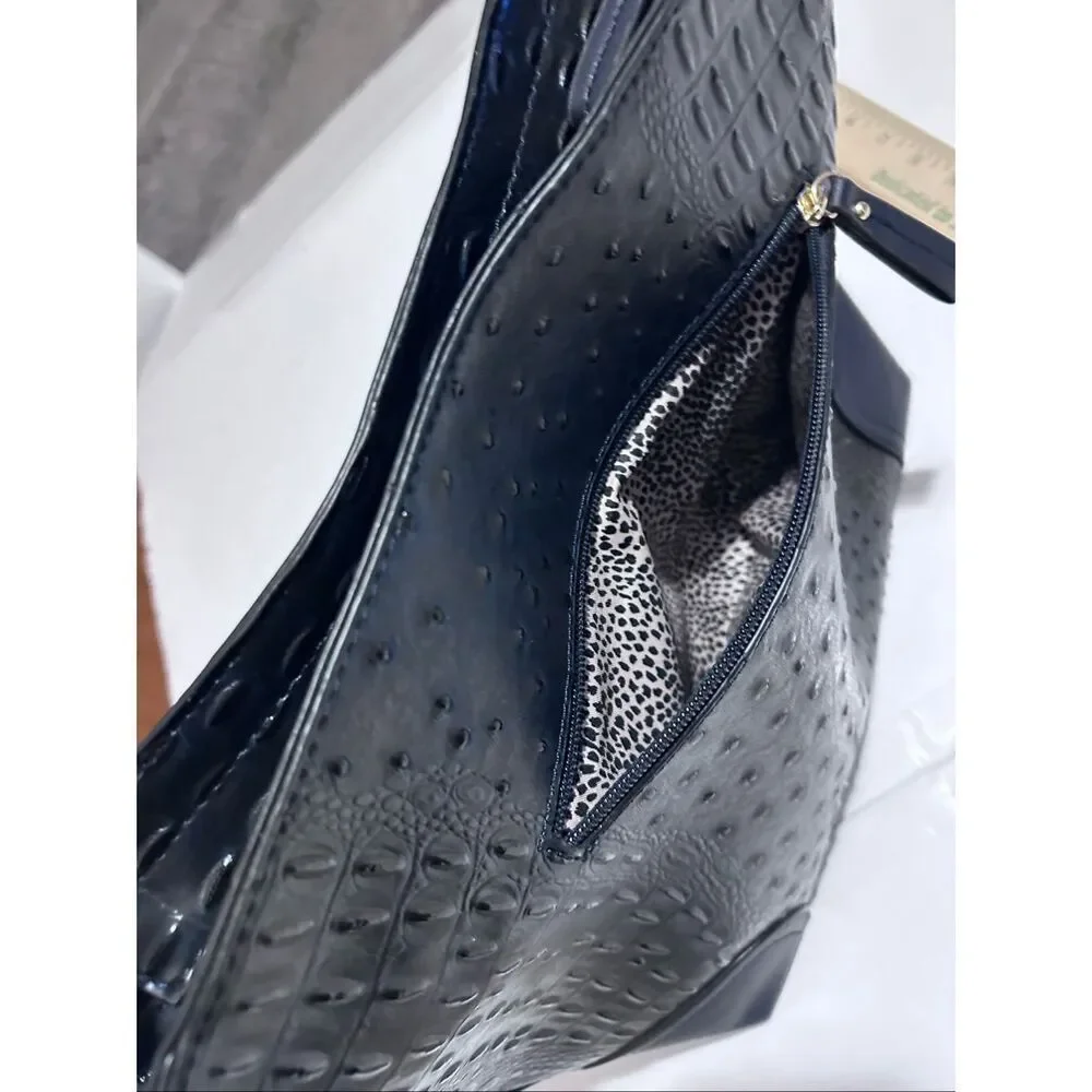 MKF Collection Wandy Vegan Leather Navy Womens Hobo & Clutch Wallet Set by Mia K - Picture 6 of 16